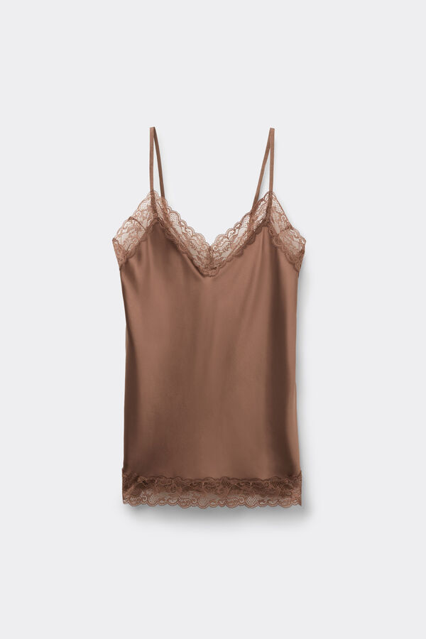 Lace and Silk Top