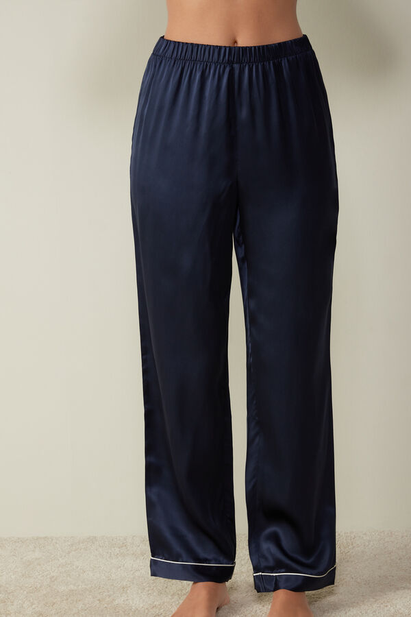 Silk Satin Pajama Pants