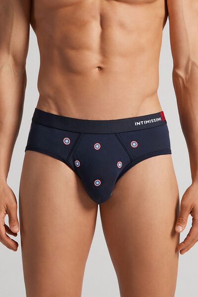 Marvel Captain America Briefs in Natural Fresh Supima® Cotton