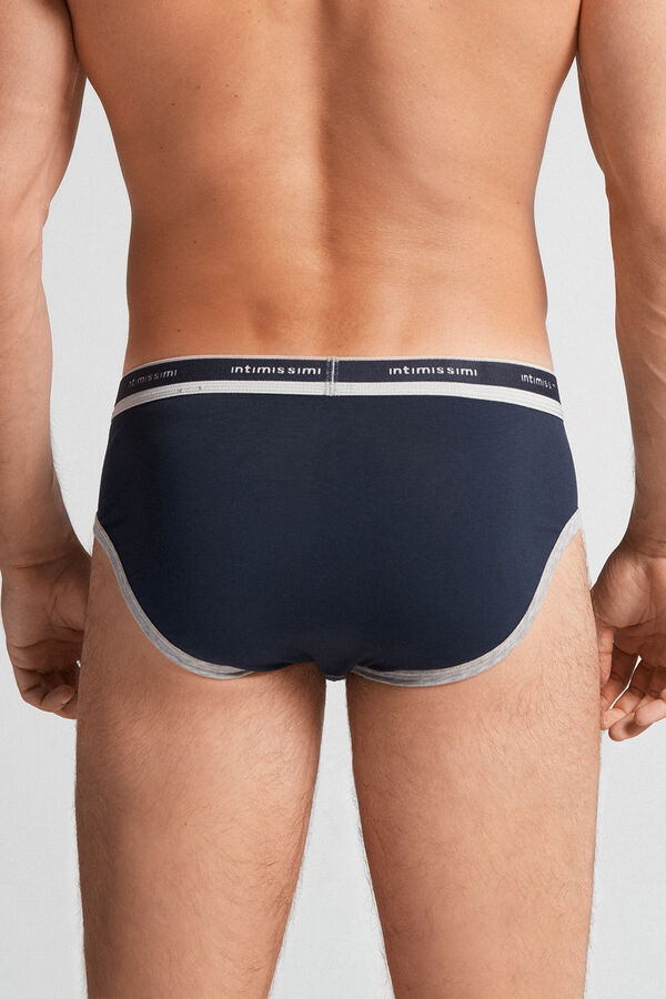 Calzoncillos de algod&oacute;n natural con logotipo