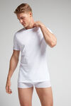 Kurzarm-T-Shirt mit Rundhalsausschnitt aus Supima®-Baumwolle
