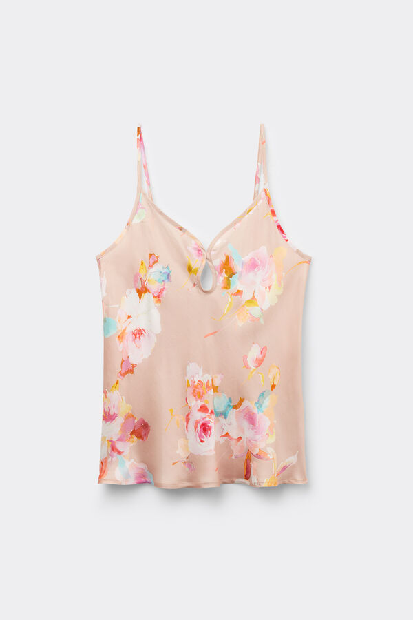 Here Comes The Sun ビスコースサテン トップ