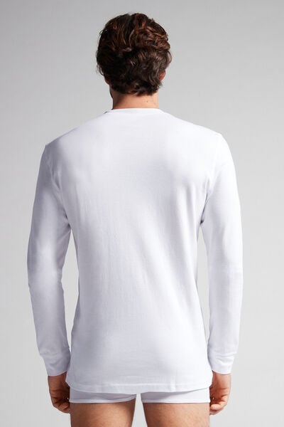 Long-Sleeved Cotton Top