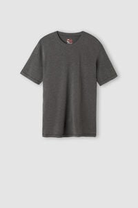 Short-Sleeve Modal-Cashmere Top