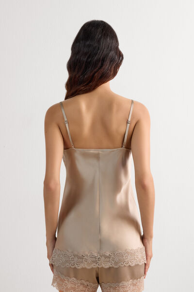 Lace and Silk Top