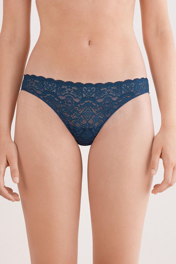 Brazilian Slip aus Spitze und Mikrofaser