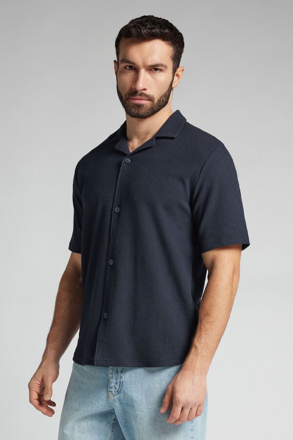 Short-Sleeved Bowling Shirt