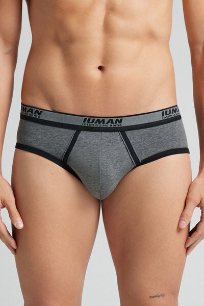 Slip homme en coton Superior avec logo
