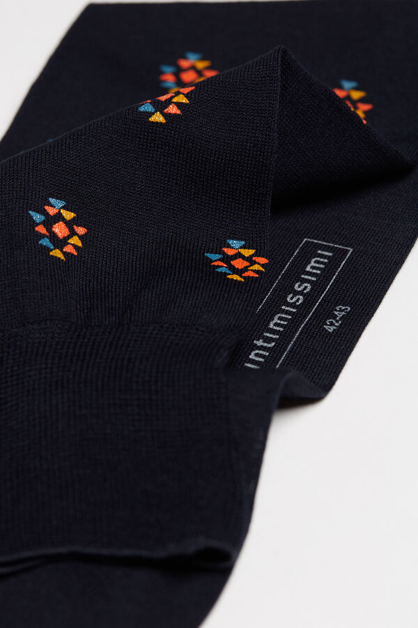 Multi-Pattern Short Cotton Socks