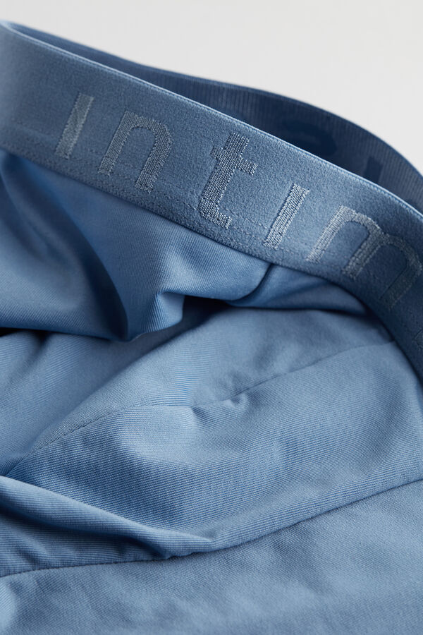 Boxer Shorts in Microfibre with Logo