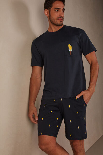 Zapatos antideslizantes Araña Suposición Men's Short Summer Pajamas: Comfy Sleep Shorts | Intimissimi