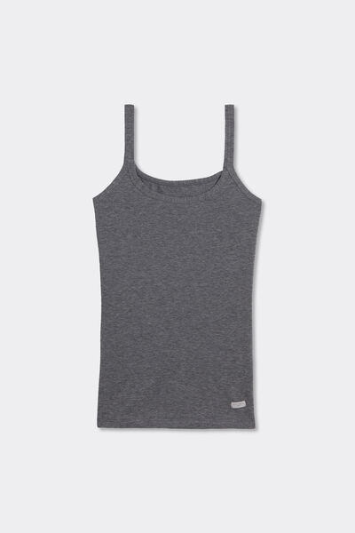 Natural Cotton Strappy Top
