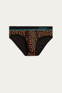 Vegetable Print Panties in Stretch Supima® Cotton