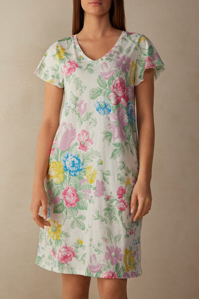 Nachthemd aus Supima®-Baumwolle Ultrafresh Summer Garden