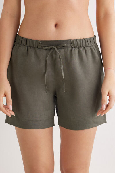 Pantaloncino in Tela di Lino