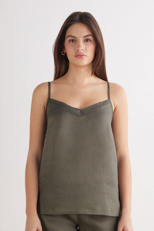 Linen Canvas Top