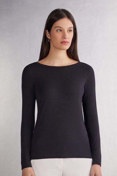 Maglia Manica Lunga in Fresh Bamboo