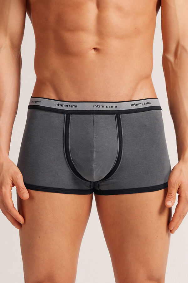 Boxer Washed Collection in Cotone Superior Elasticizzato