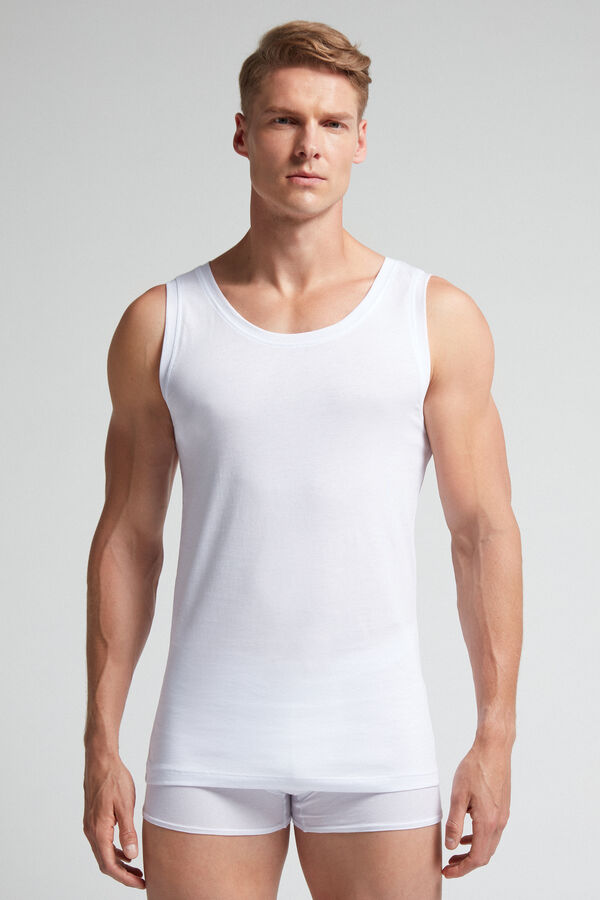 Extrafine Superior Cotton Round Neck Tank Top