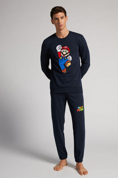 Dlhé Bavlnené Pyžamo Super Mario