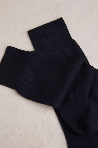 Short Chashmere-Silk-Cotton Socks