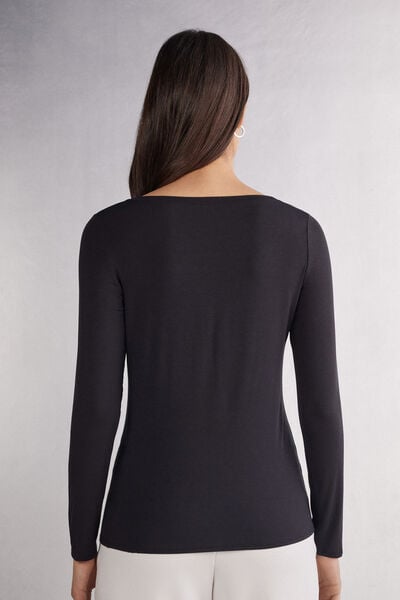 Maglia Manica Lunga in Fresh Bamboo