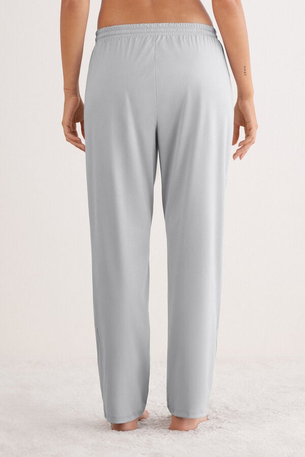 Full-Length Elevated Cotton Trousers