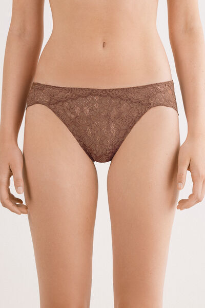 Culotte en Dentelle à Taille Basse
