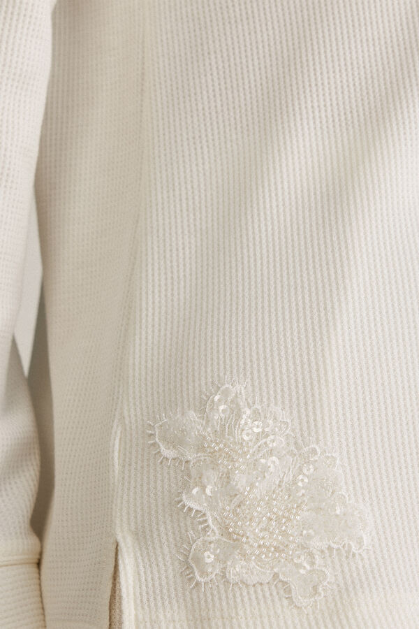 Samarreta Oberta Davant Glisten in the Light