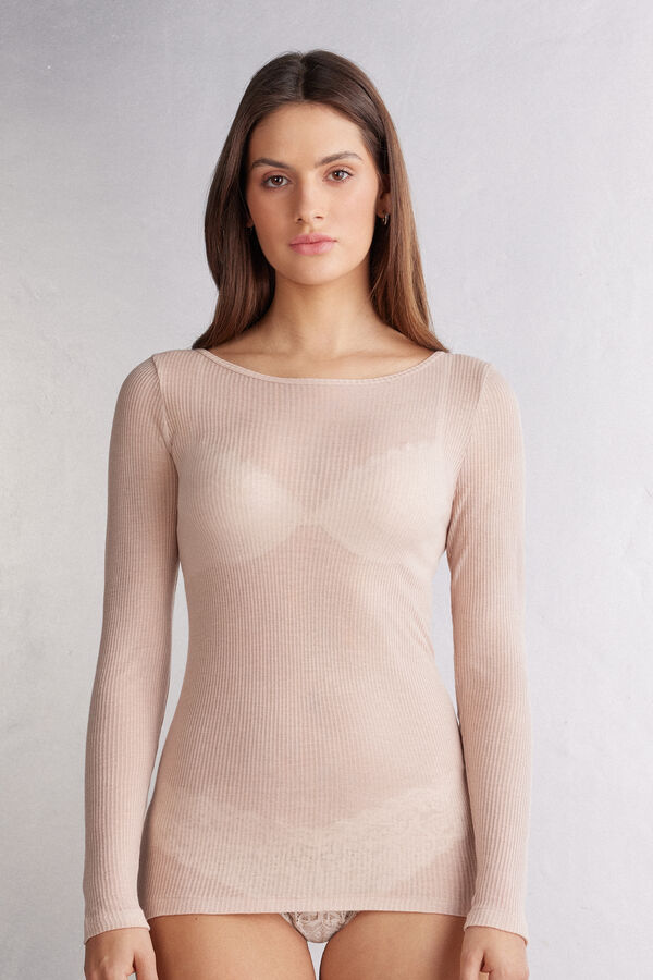 Maglia Manica Lunga Ultranatural with Cashmere