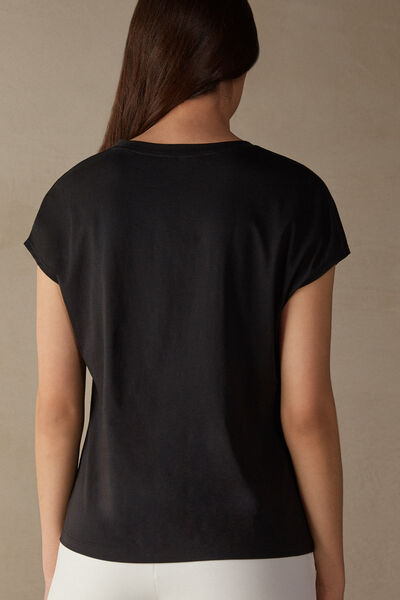 Kurzarmshirt mit Rundhalsausschnitt aus Supima®-Baumwolle Ultrafresh