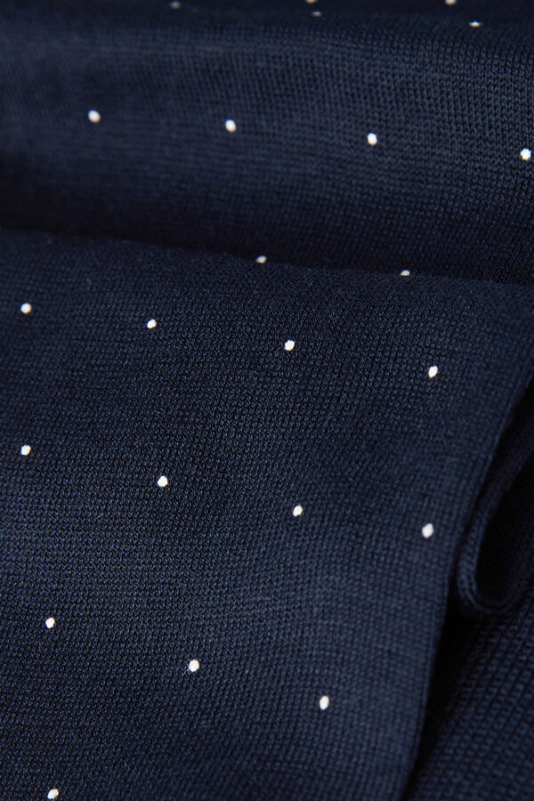Long Patterned Lisle Socks