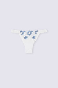 Good Morning Santorini Brazilian Briefs with Side Straps