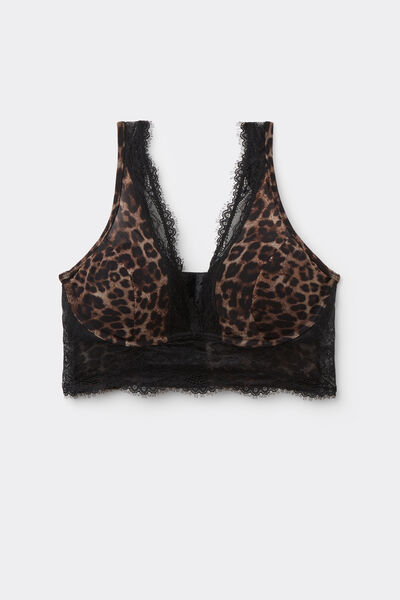 Soutien-gorge balconnet ASIA LUXURIOUS LEOPARD
