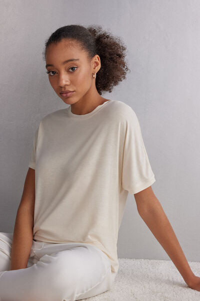 Kurzarmshirt aus Fresh Bamboo