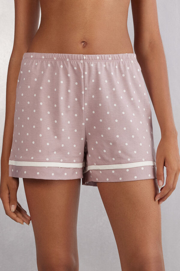 Pantaloncini Cotone Soft Pois