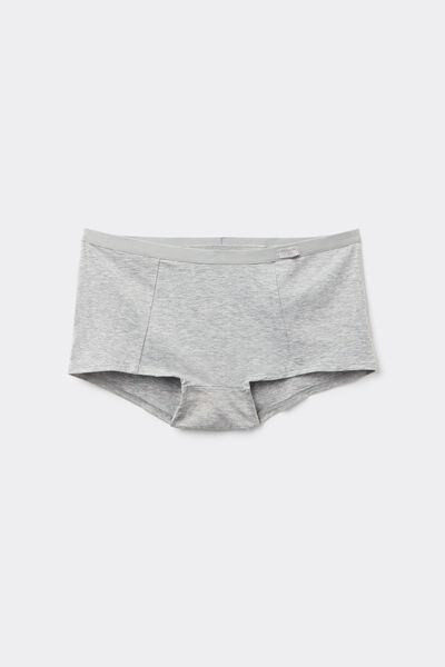 Braguita de algodón natural tipo shorts