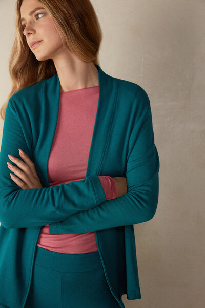 Cardigan Thermal con Cashmere