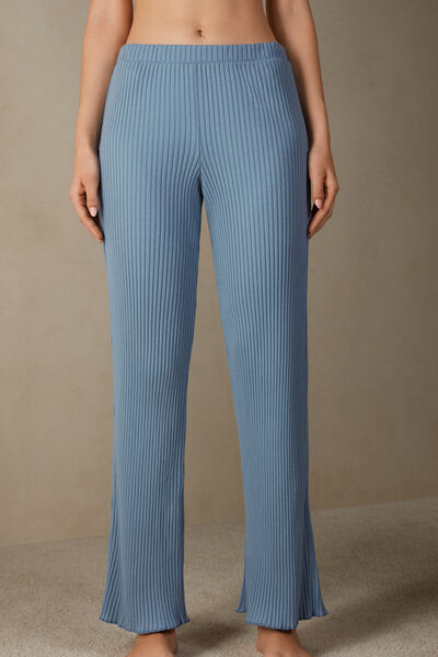 Cozy Mountains Ribbed Trousers
