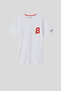 The Simpsons Cotton T-Shirt with Bart Patch
