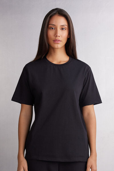 Short-Sleeved Superior Cotton Top