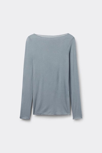 Boat Neck Modal Cashmere Ultralight Jumper