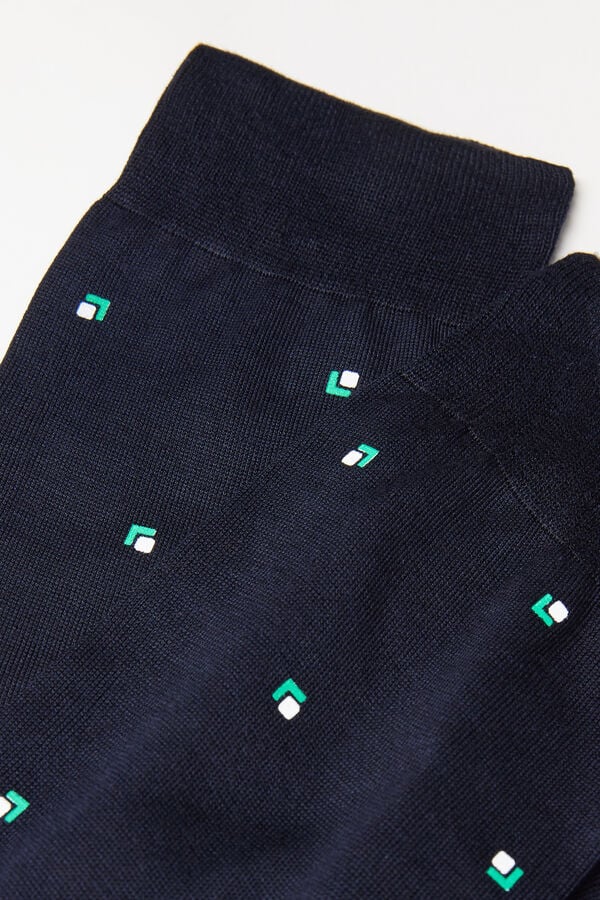 Kurze Socken aus Fil d'Ecosse