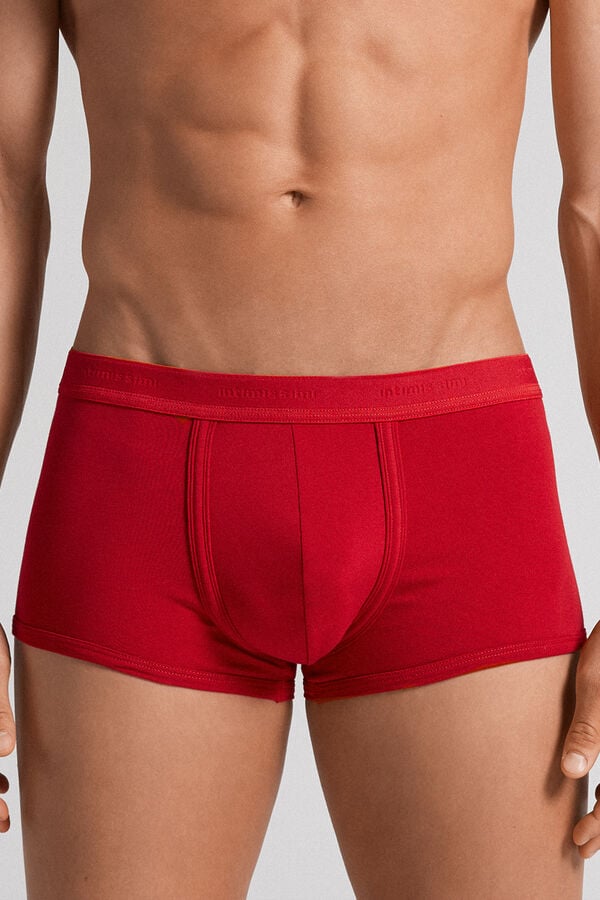 Boxers em algodão superior elástico