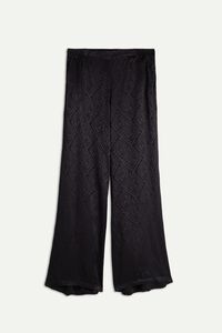 Snake Charmer Pants in Satin Viscose