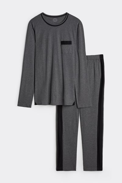 Pigiama Lungo in Cotone Superior