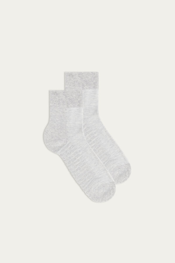 Extra-Short Terry Cotton Socks