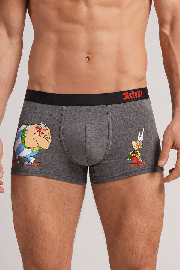 Boxershorts Asterix und Obelix aus elastischer Supima®-Baumwolle