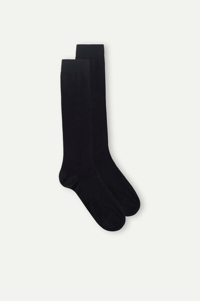 Calze Lunghe in Cotone Superior Elasticizzato