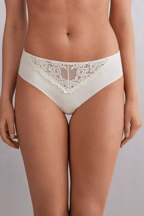 Βαμβακερό Σλιπ Seamless Pretty Flowers
